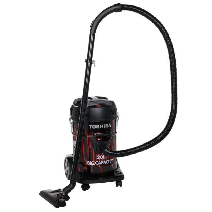 

Toshiba drum vacuum cleaner, 1800w, 20 liters, vc-dr180abf - black