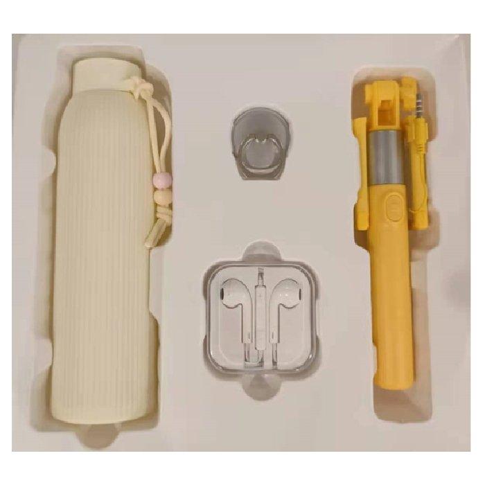 

Oppo bottle + handle + headset + selfie stick