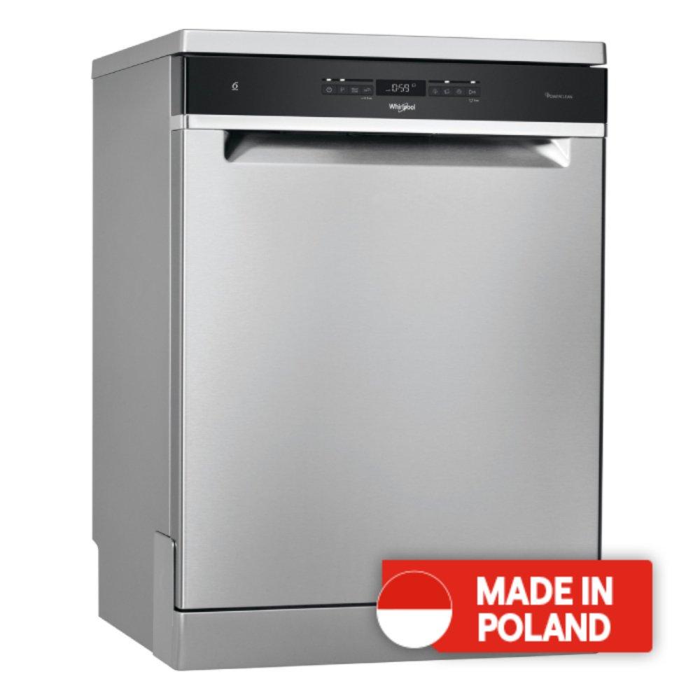 

Whirlpool free-standing dishwasher, 10 program, 14 settings, wfo 3o41 pl x uk - inox