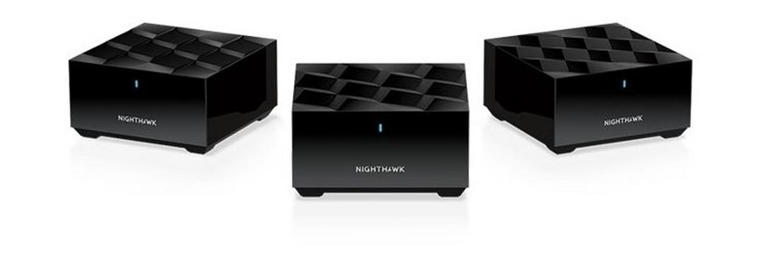 Netgear Nighthawk Whole Home Mesh WiFi 6 System, 3-Pack - (MK63-100NAS)