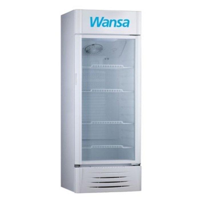 

Wansa single door refrigerator, 10. 9cft, 309 liters, wusc-411-nfwtc622 - white