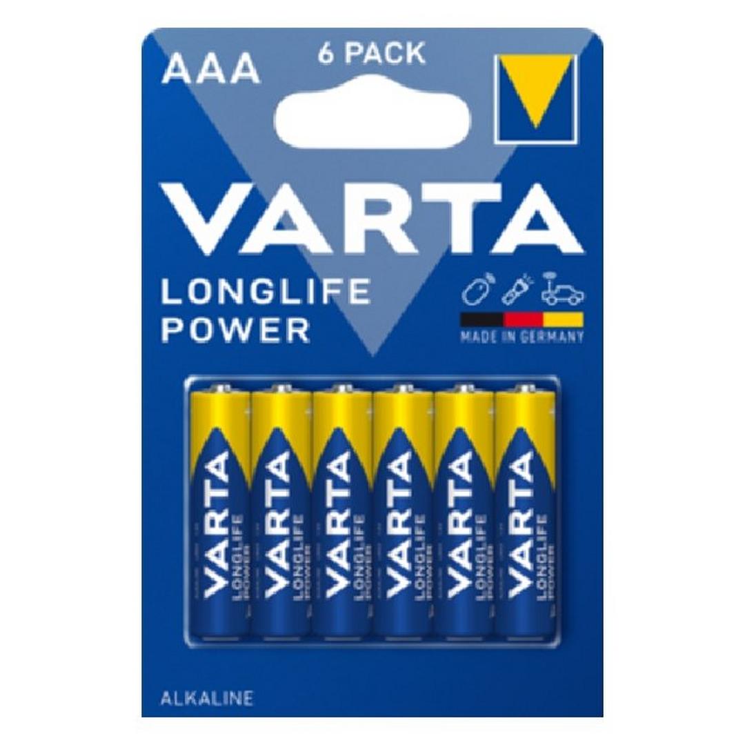 Varta Longlife Power AAA Blister 6 Pcs Battery