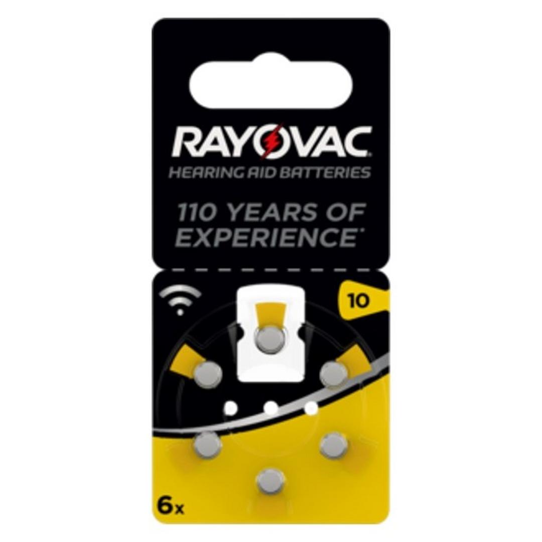 Rayovac Hearing Aid 6 in a blister (Size 10)