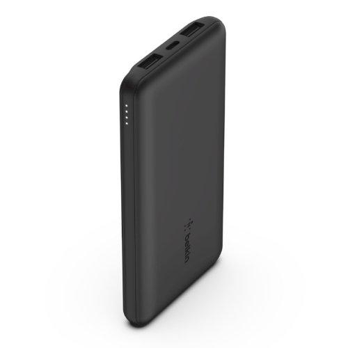 

Belkin 10000mah 15w power bank + usb-a to usb-c cable - black