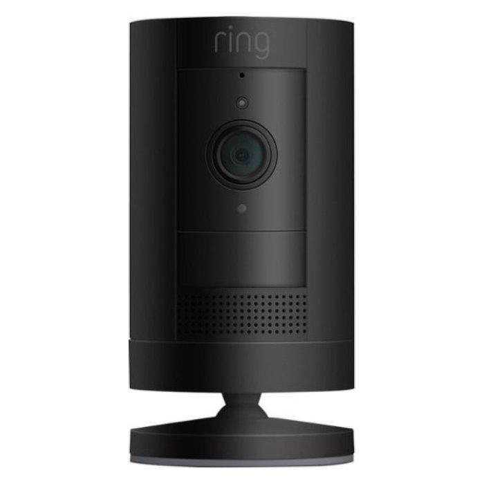 

Ring stick up cam battery security camera, indoor/outdoor, 1080p, b0ccj5q6br – black