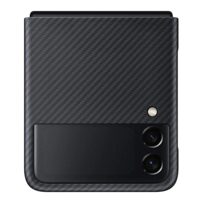

Samsung galaxy z flip 3 5g aramid phone case - black