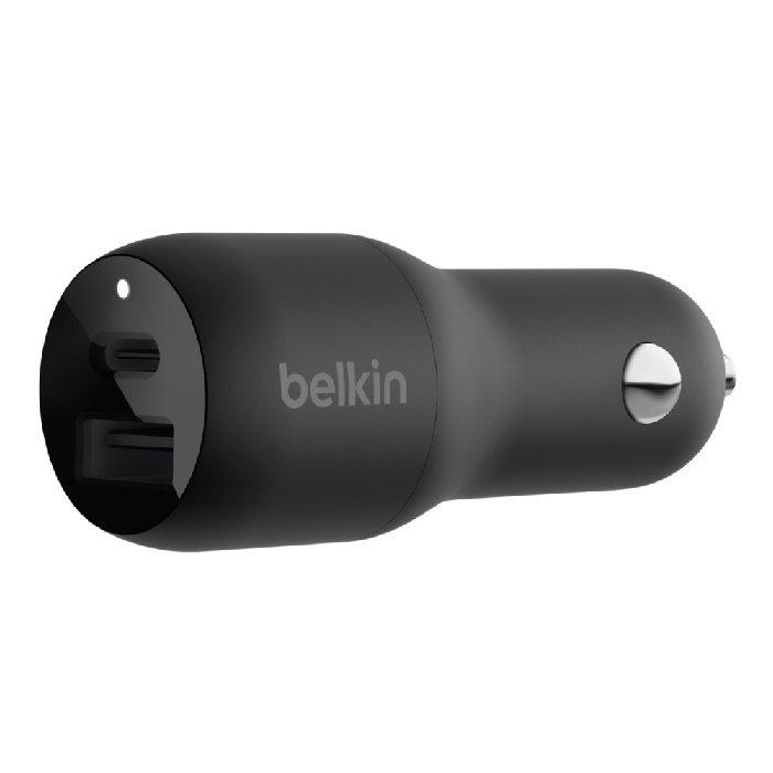 

Belkin dual ports 37w car charger - black
