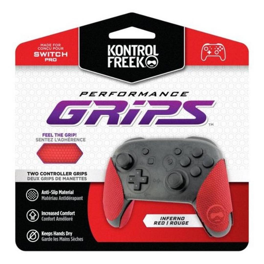 KontrolFreek Original Grip for Nintendo Switch Pro Controller - Red