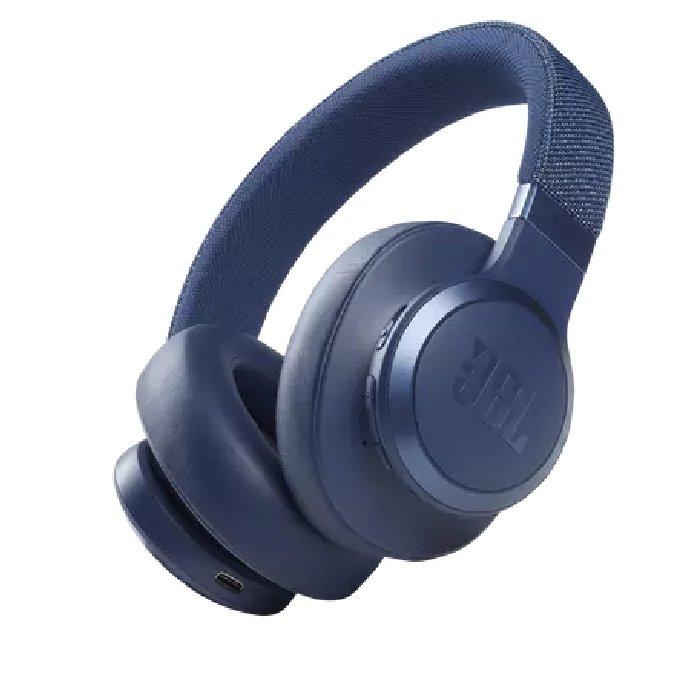 

Jbl live 660 wireless noise cancelling headphones - blue