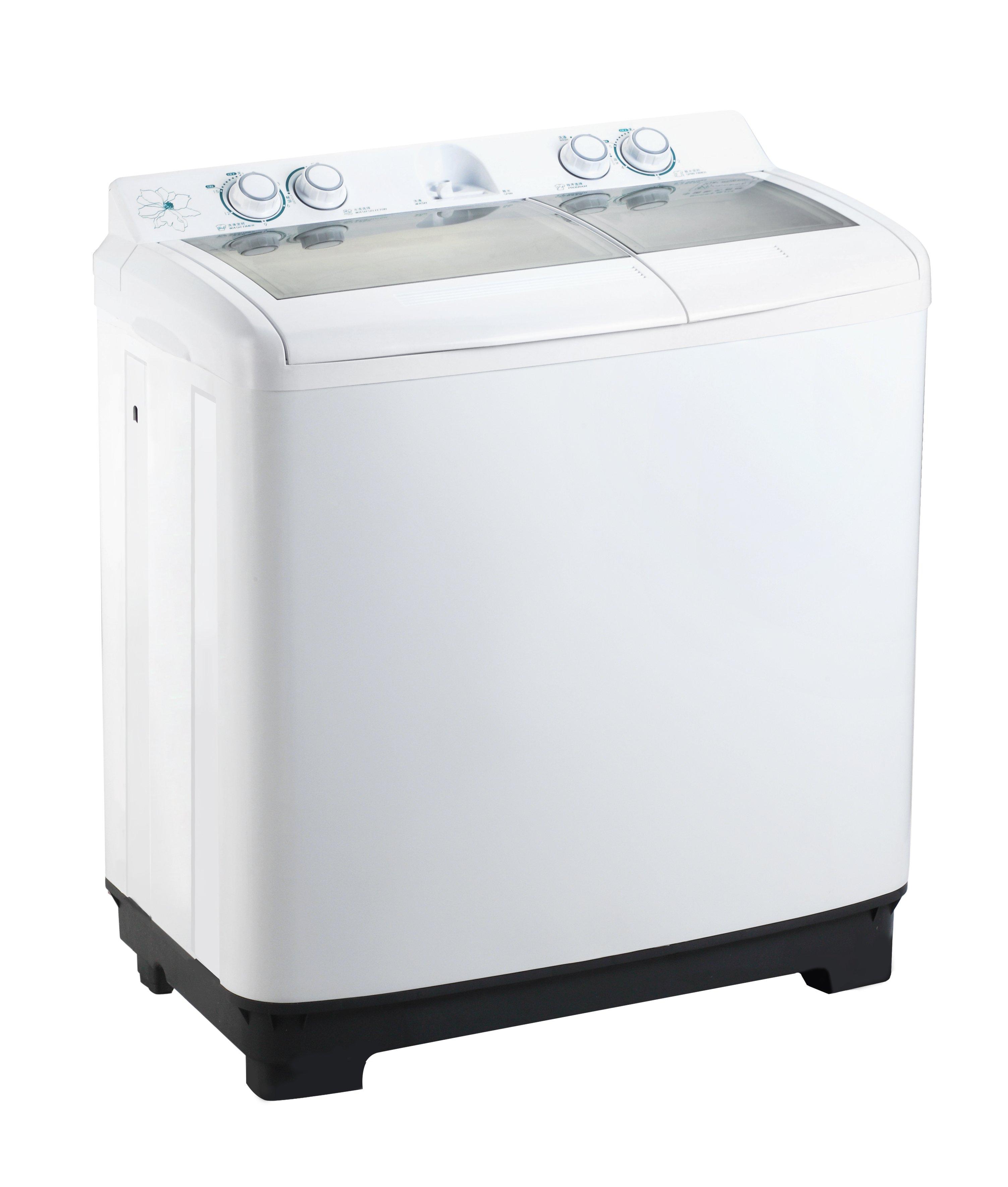 

Wansa gold twin tub washing machine, 10kg washing capacity, wgtt10-t4awht-c12 - white