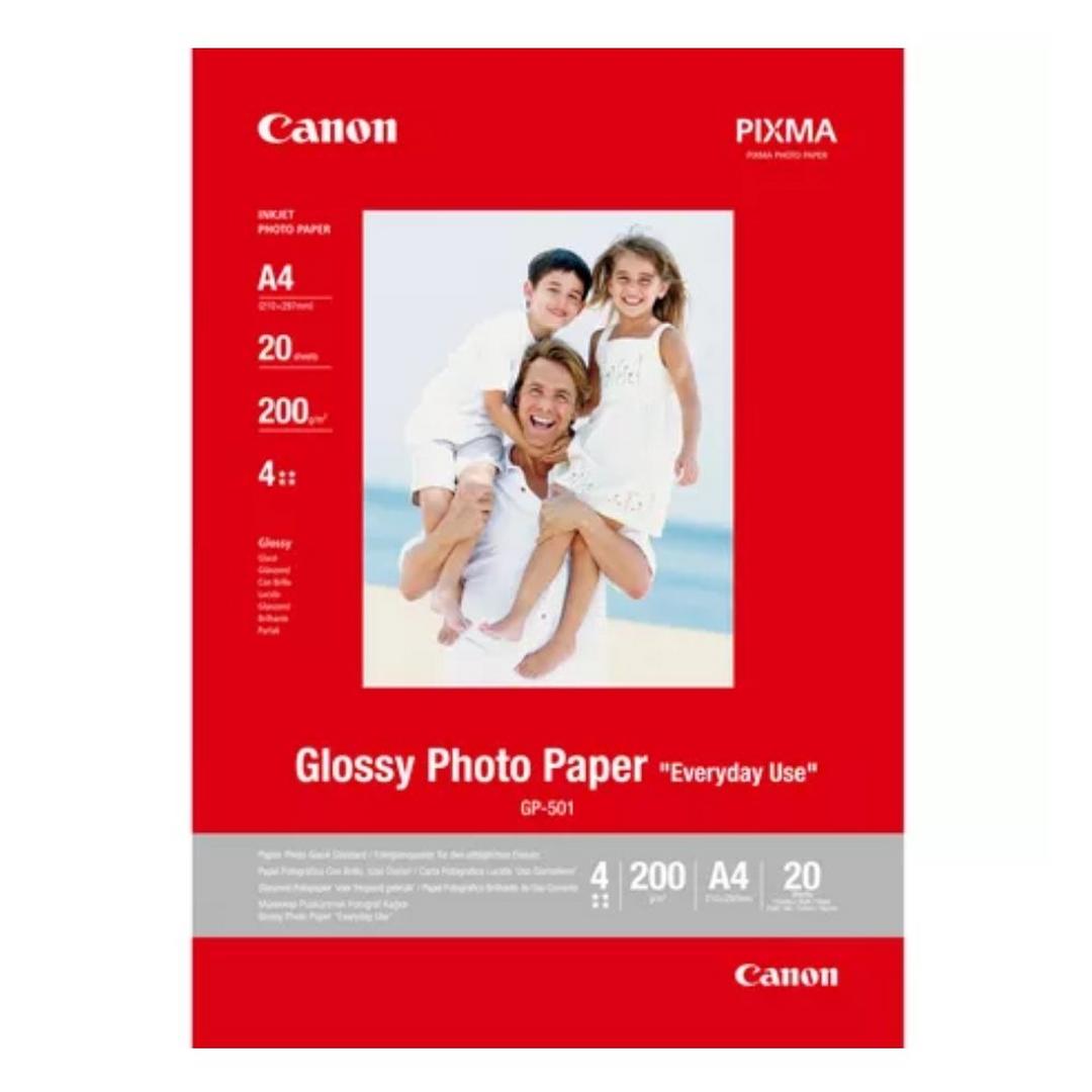 Canon Glossy Photo Paper A4 - 20 Sheets (GP-501)
