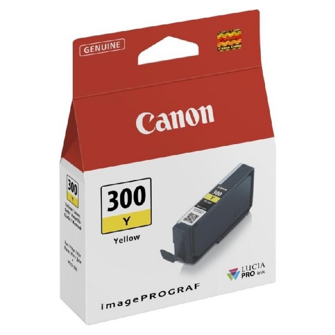 Canon PFI-300R Yellow Y - Genuine Canon Ink Cartridge (4196C001Aa)