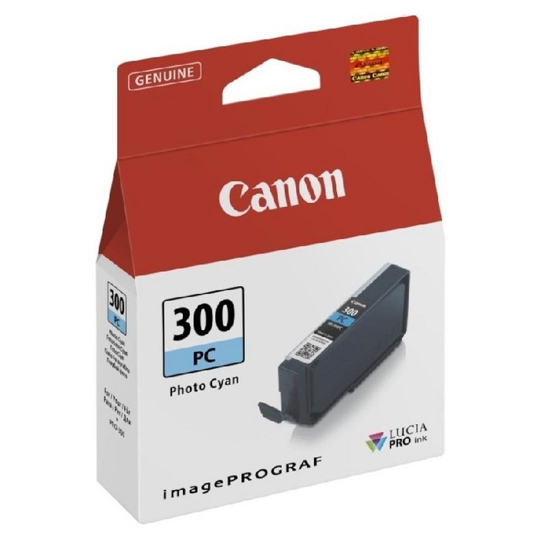 Canon PFI-300R Photo Cyan PC - Genuine Canon Ink Cartridge (4197C001Aa)