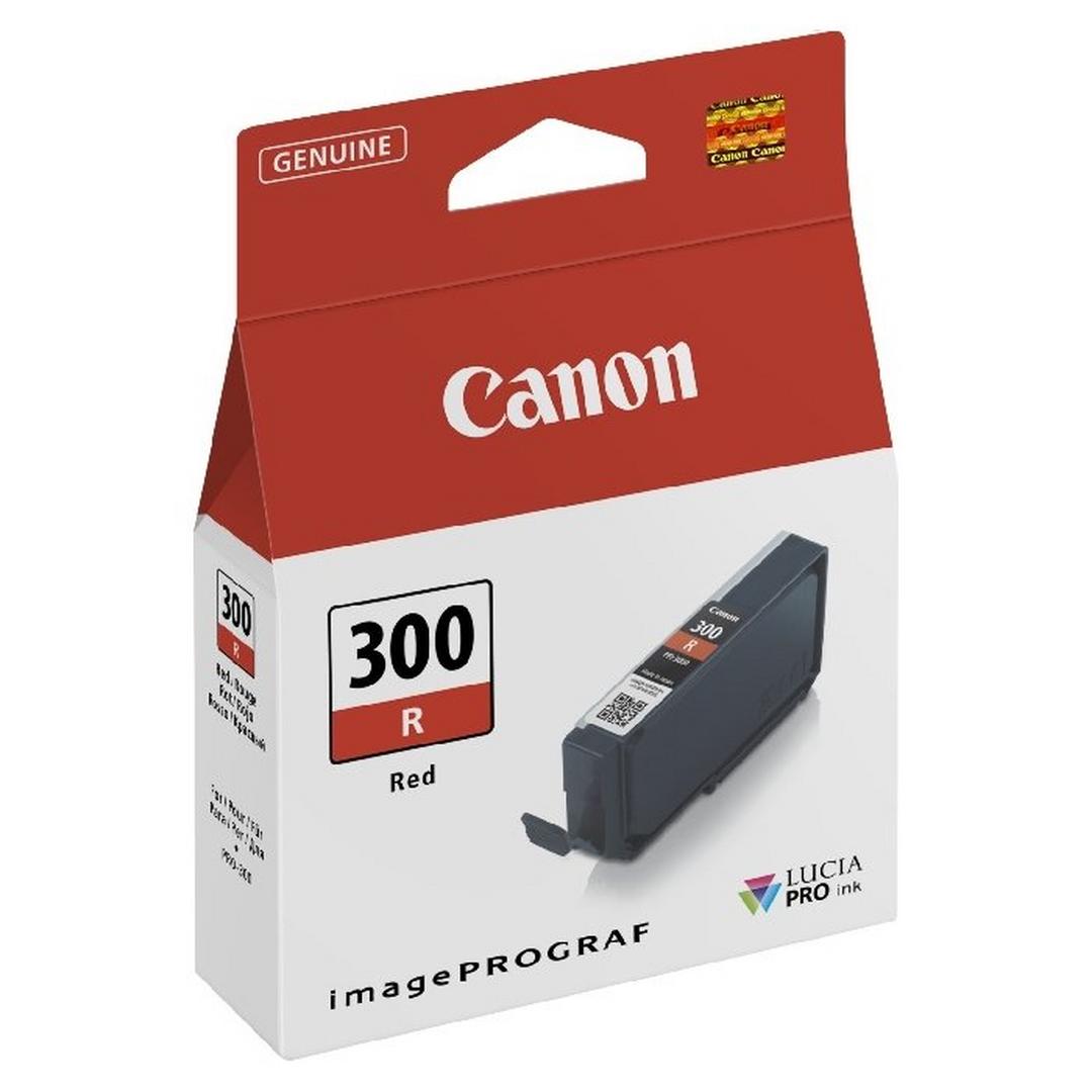 Canon PFI-300R Red R - Genuine Canon Ink Cartridge (4199C001Aa)