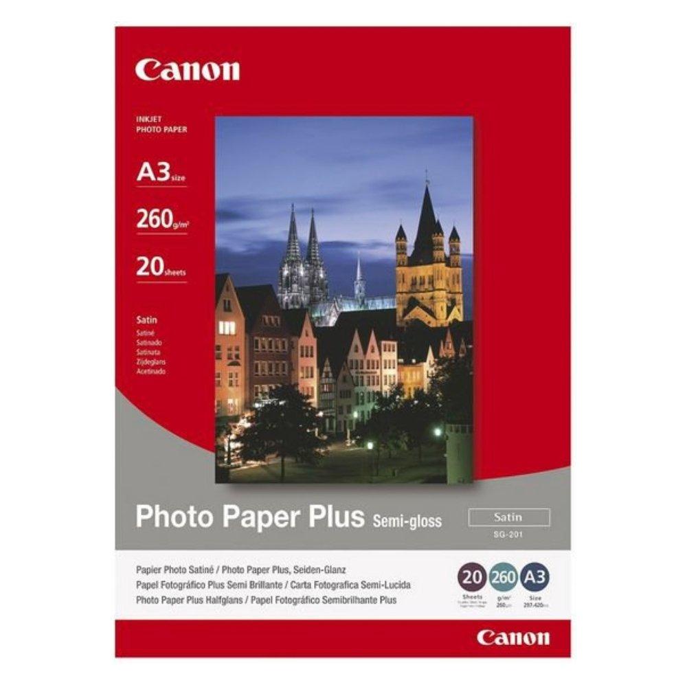 

Canon plus semi gloss sg-201 a3 20 sheets (1686b026aa)