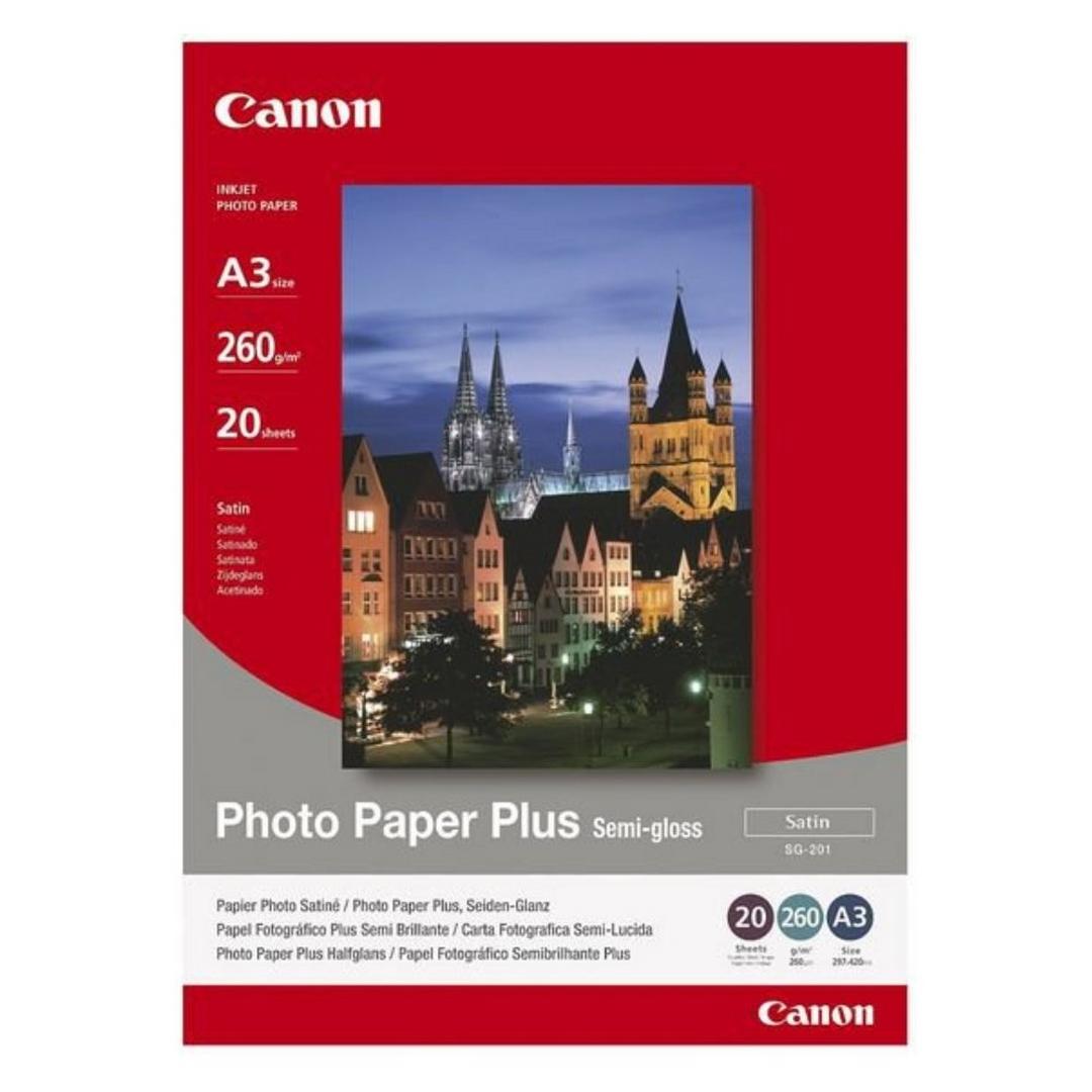 Canon Plus Semi Gloss SG-201 A3 20 Sheets (1686B026AA)