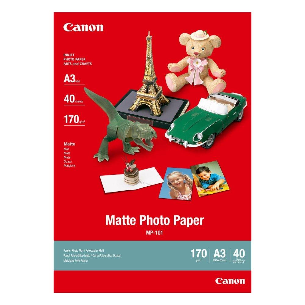 

Canon matte photo paper mp-101 a3 40sheets (7981a008ac)