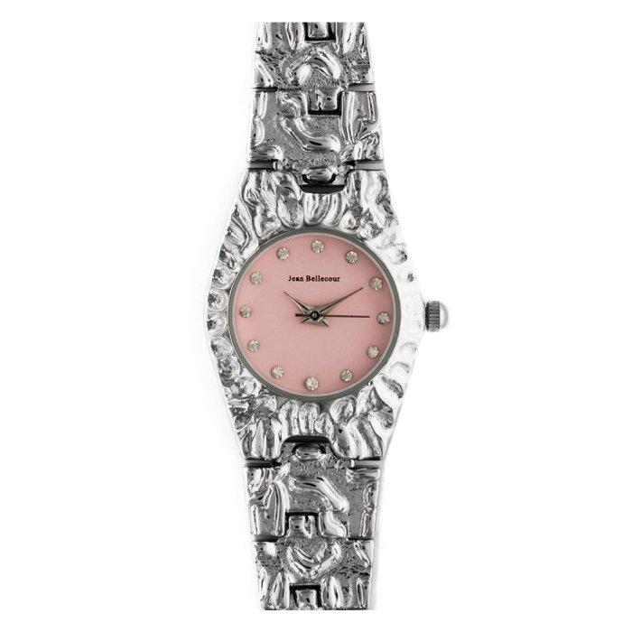 

Jean bellecour 28mm ladies casual analog metal watch - reds22-sp