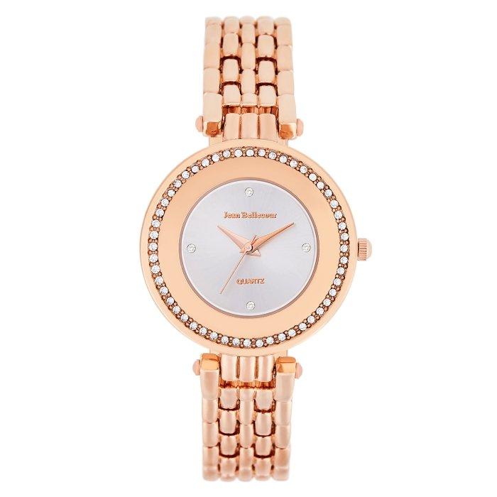 

Jean bellecour 33mm ladies casual analog metal watch - redt25