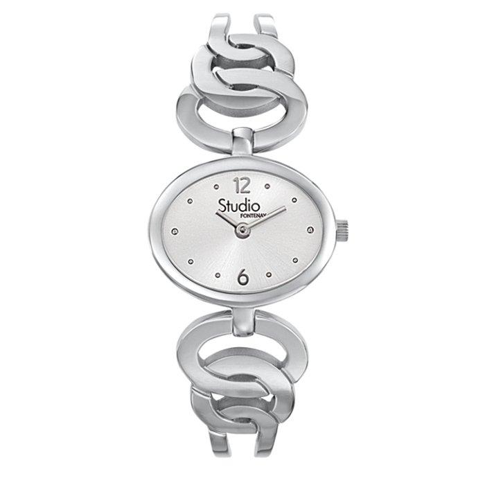 

Fontenay 26x20mm analog ladies metal watch - aua1216al