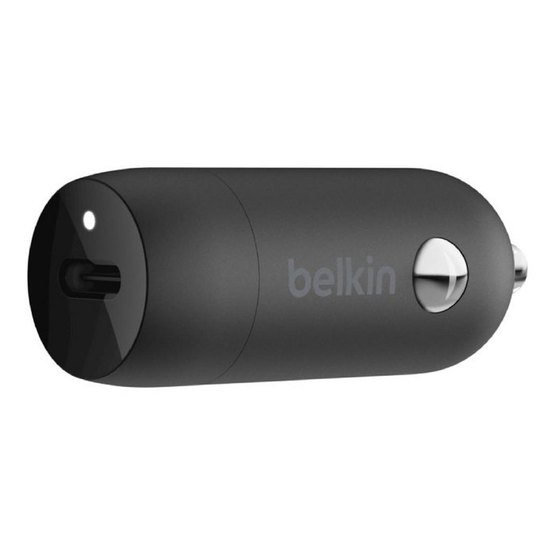 Belkin 20W USB-C Car Charger - Black
