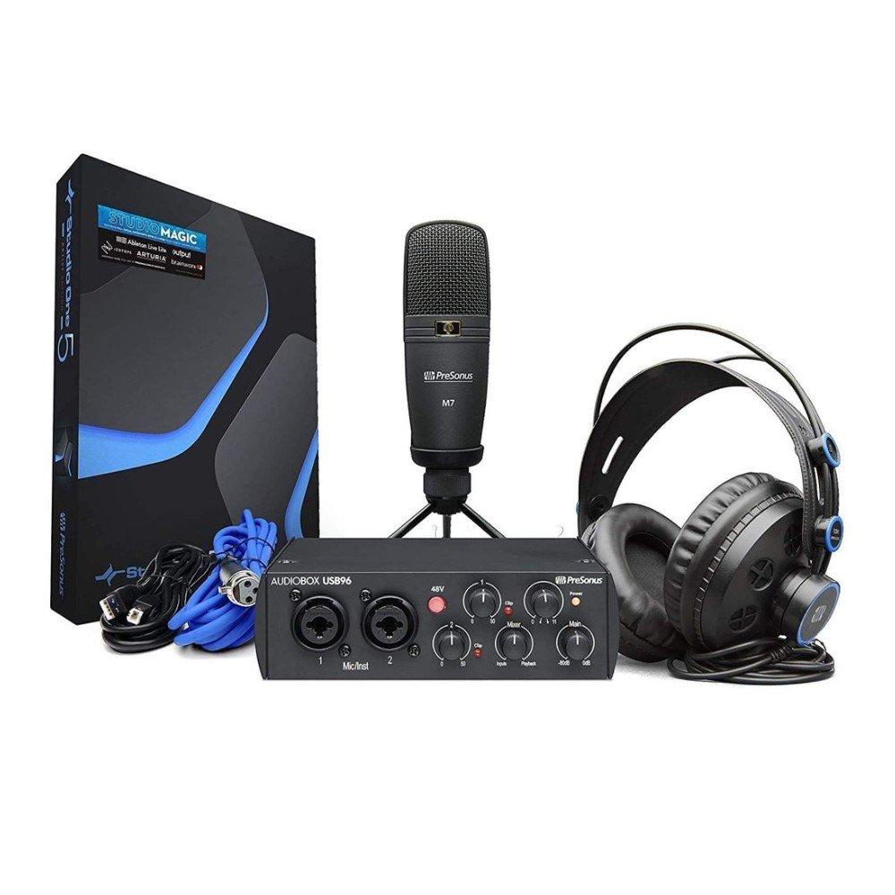 

Pioneer audiobox 96 studio 25th anniversary edition recording pack, ab96st25th – black
