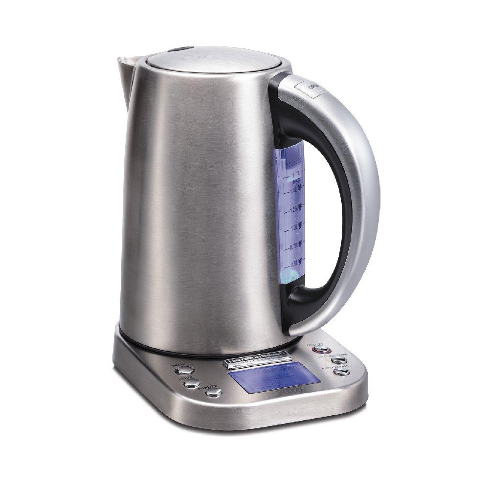 

Hamilton beach pro kettle, 1. 7 liters, 2200 watts, 41028-sau – stainless steel