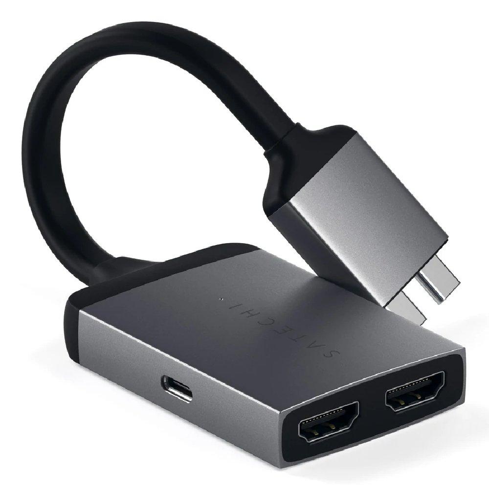 

Satechi dual hdmi type-c adaptor - space grey