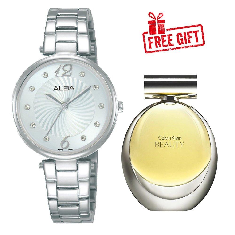 

Alba 30mm ladies analog watch (ah8737x1) + calvin klein beauty - eau de parfum 100 ml