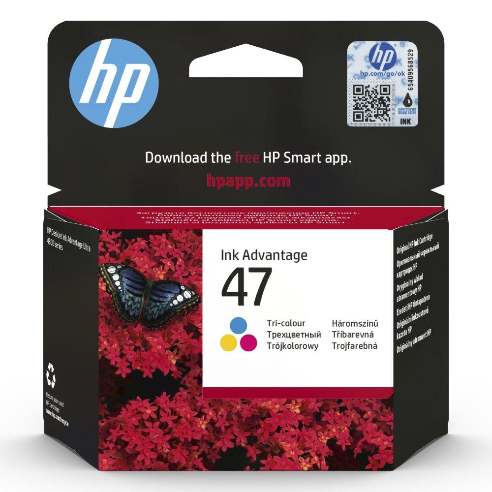 

Hp 47 tri-color original ink cartridge - 4828