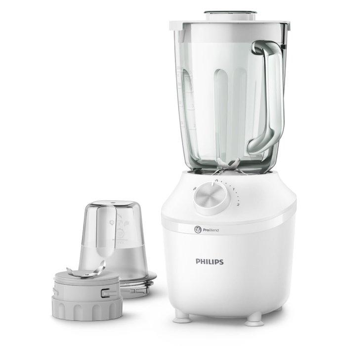 

Philips blender 600w, 1. 25l, hr2291/20 - white