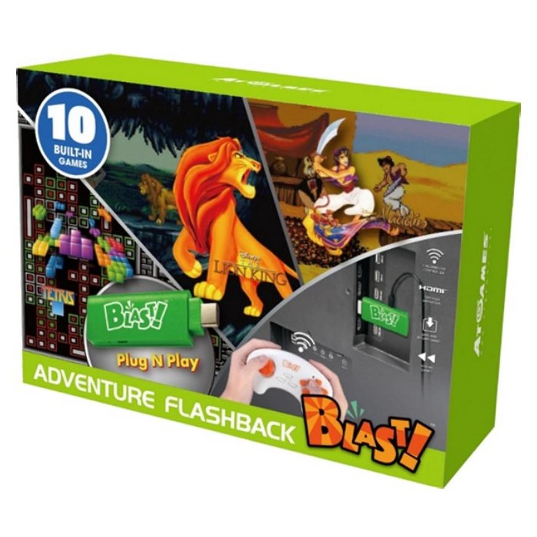 AtGames Adventure Flashback Blast with 10 Built-in Games