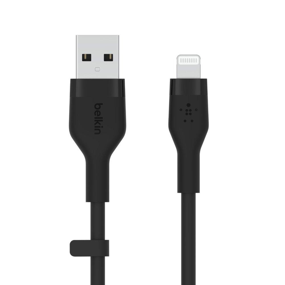 

Belkin silicon usb-a to lightning 1m cable - black