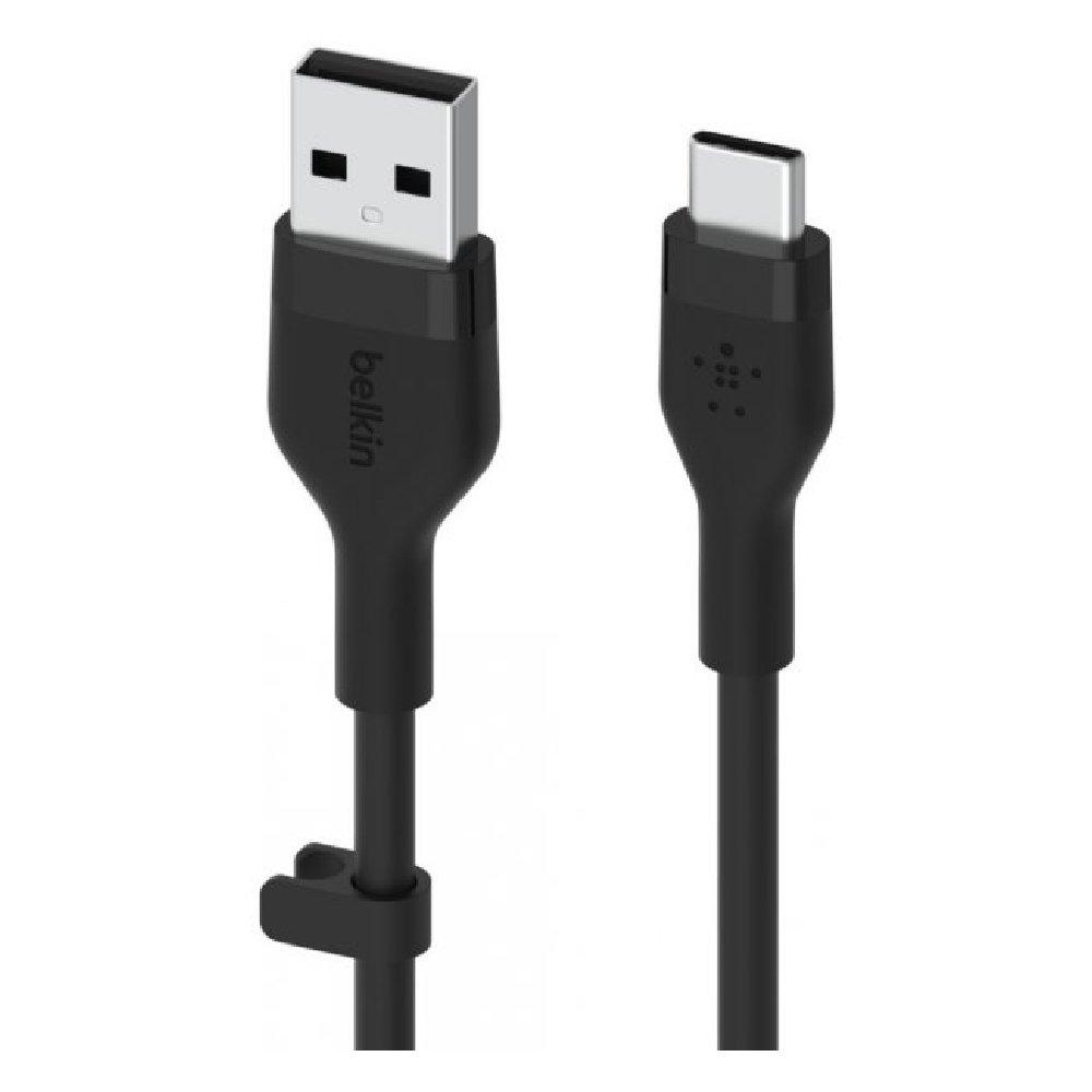

Belkin silicon usb-a to usb-c 2m cable - black