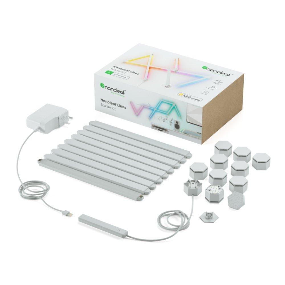 

Nanoleaf lines 15 packs starter kit - white
