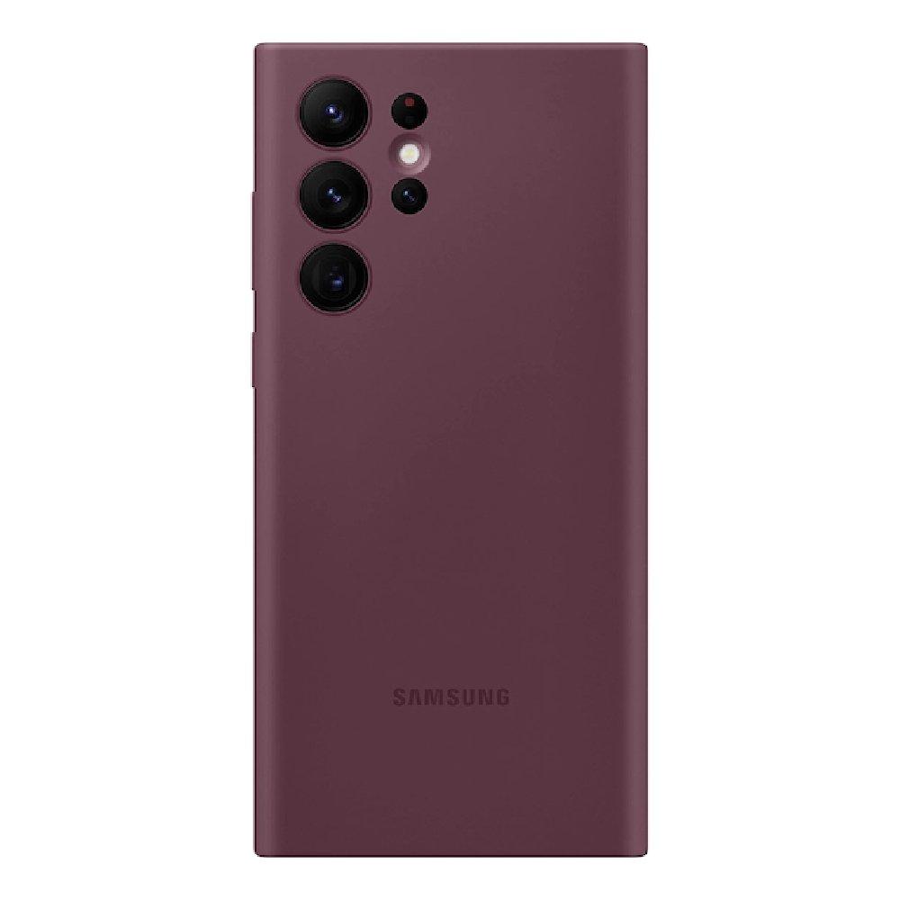 

Samsung s22 ultra rainbow silicone cover - burgundy