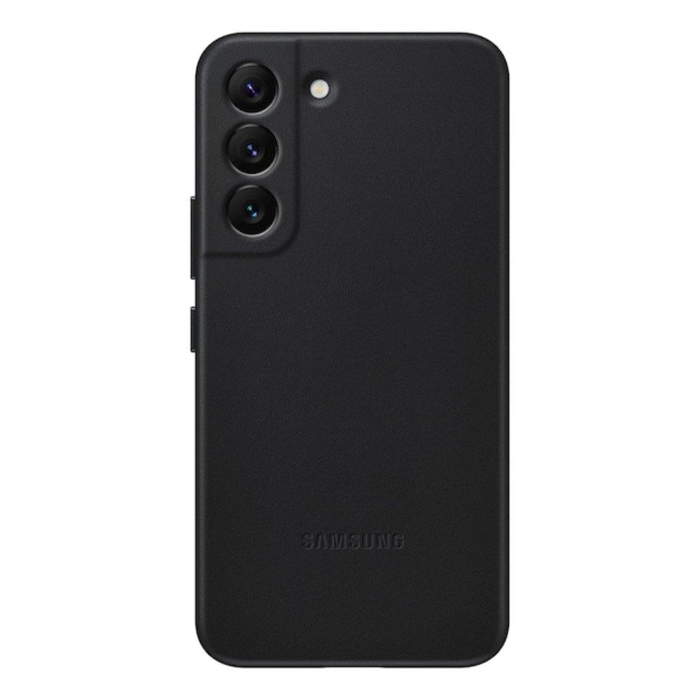 

Samsung galaxy s22 rainbow leather cover - black