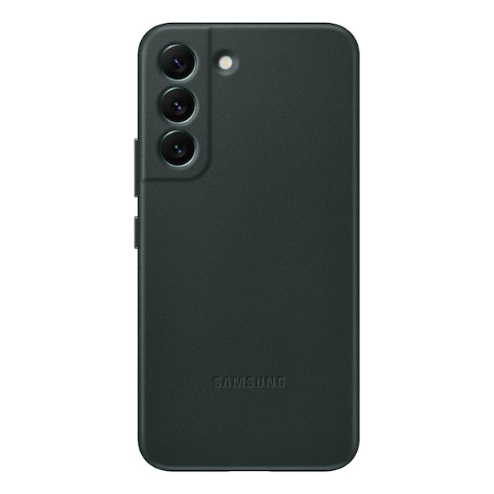 

Samsung galaxy s22 rainbow leather cover - forest green
