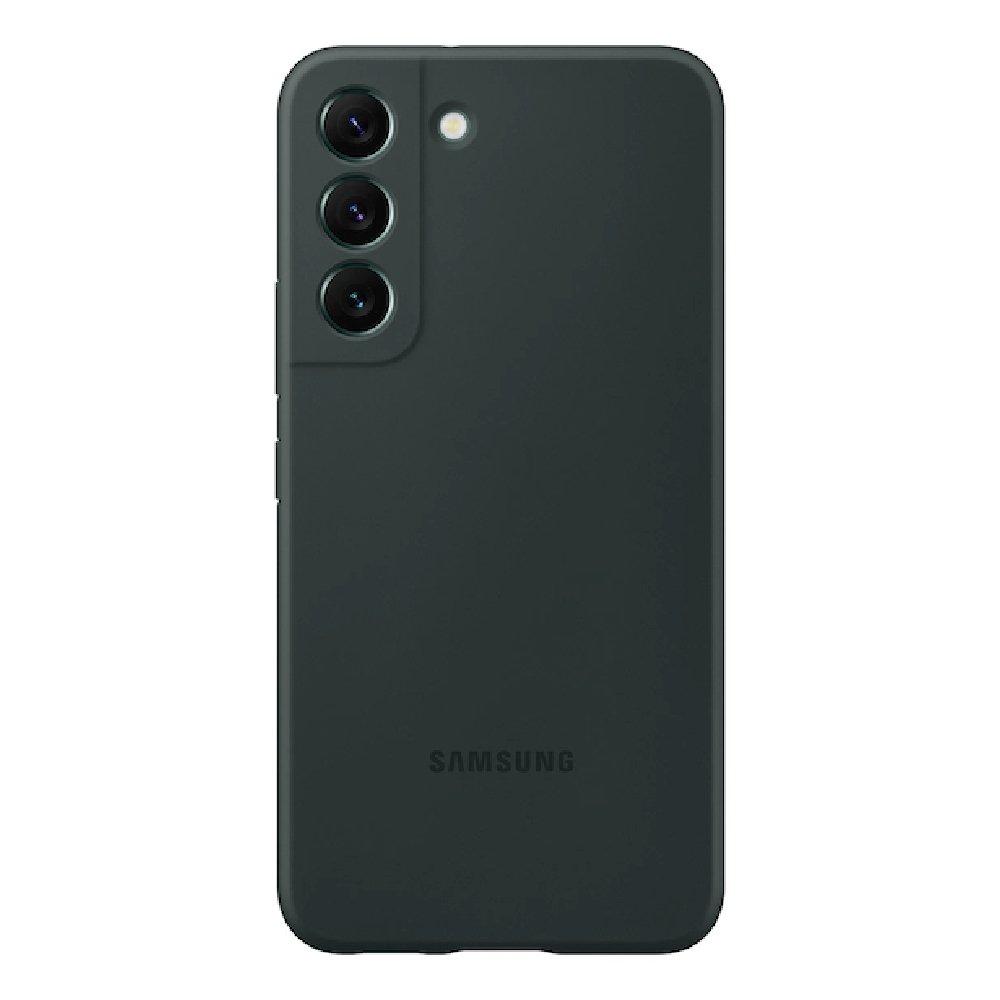 

Samsung s22 rainbow silicone cover - forest green