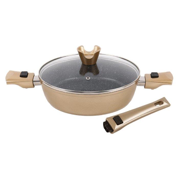 

Safat home shine lidded low casserole 28cm (60081859)