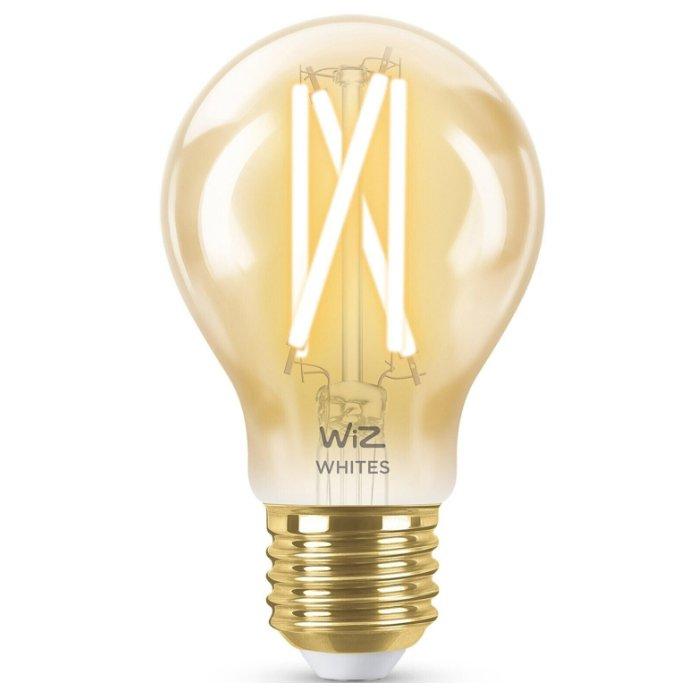 

Philips wiz filament amber smart bulb, 50w, 929003017401 – clear