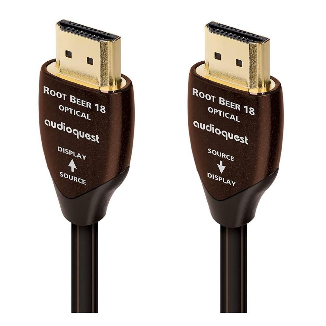 AudioQuest Root Beer Active Optical HDMI Cable - 5m