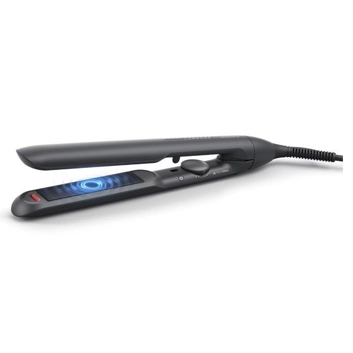 

Philips 5000 series hair straightener with heat protection and ionic care, 12 heat sett...