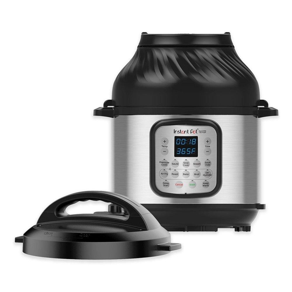

Instant pot duo crisp electric pressure cooker with air fryer 1500w 7. 8l (inp-140-0035)