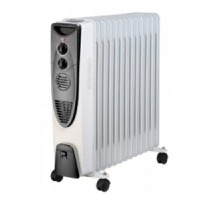 Wansa 13 Fin, 2400W Oil Heater + Philips Steam Iron 2600 Watts With