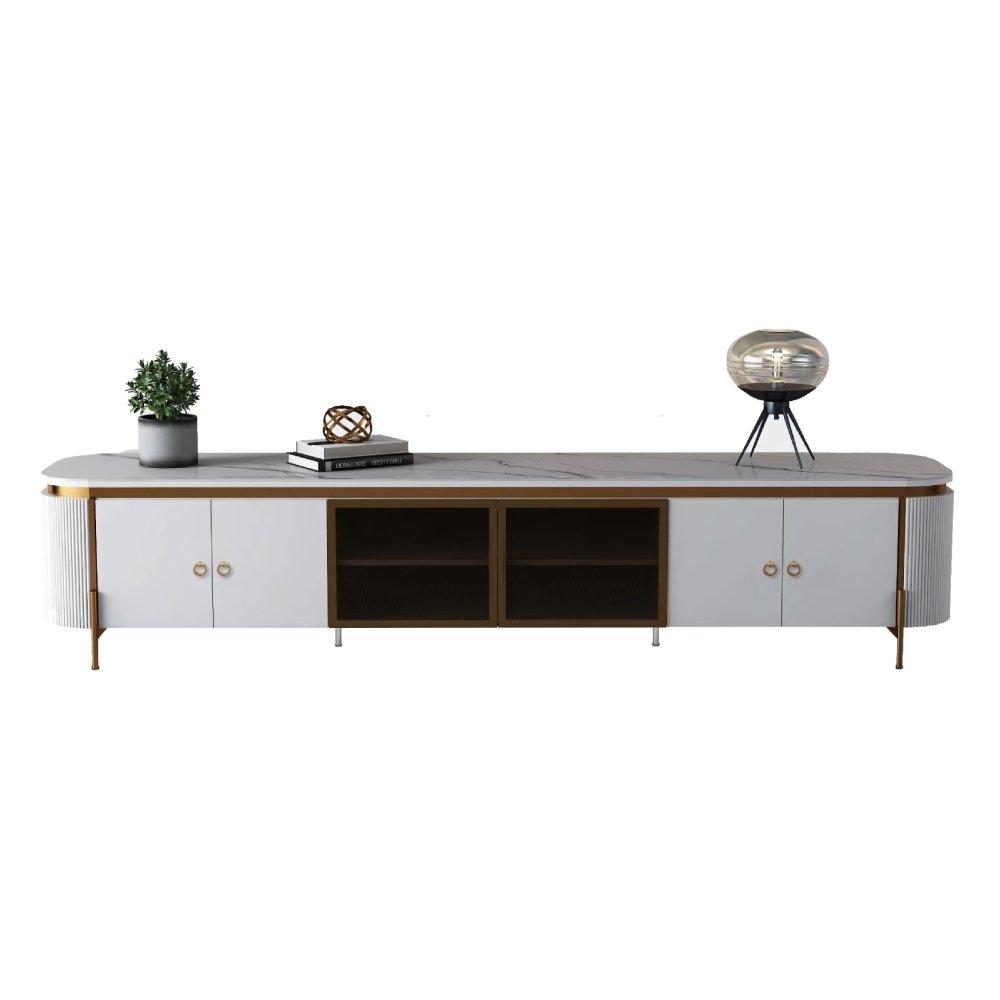 

Wansa 98-inch tv stand - 80kg - white