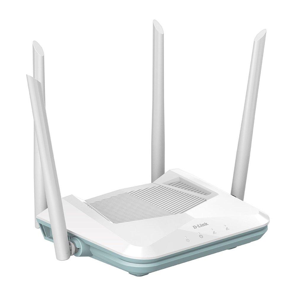 

D-link r15 ai router, wireless ax, dual-band, r15 - white