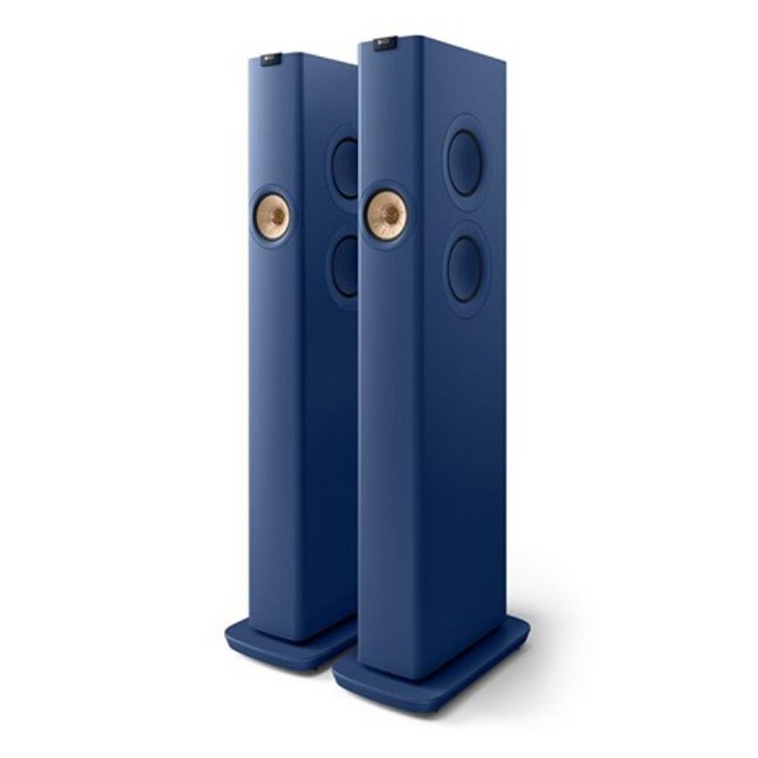 KEF Wireless Tower Stereo System (LS60W) Royal Blue