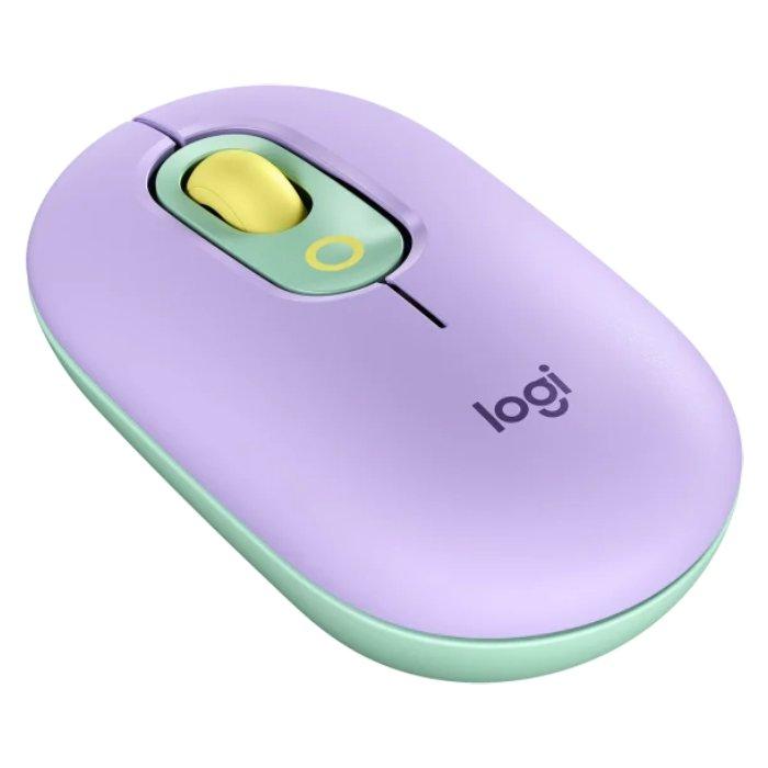 

Logitech wireless pop mouse with emoji - daydream