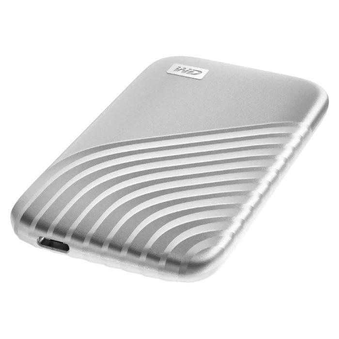 

Wd 1tb my passport portable external hard drive ssd (wdbagf0010bsl-wesn) - silver